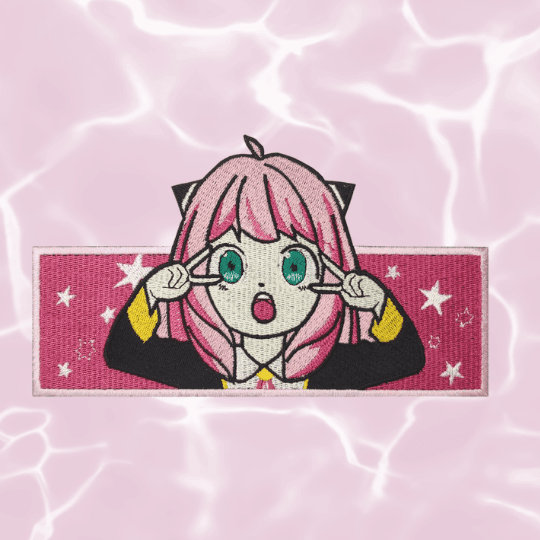 anime embroidered patch