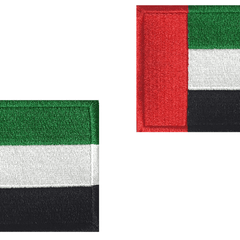 uae flag embroidered