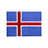 iceland flag patch