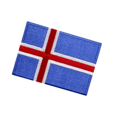 iceland flag patch