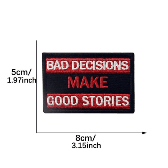 embroidered patch