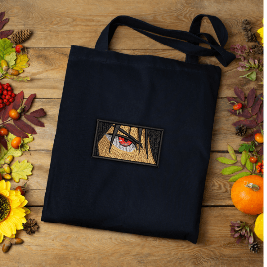 anime cotton tote bag