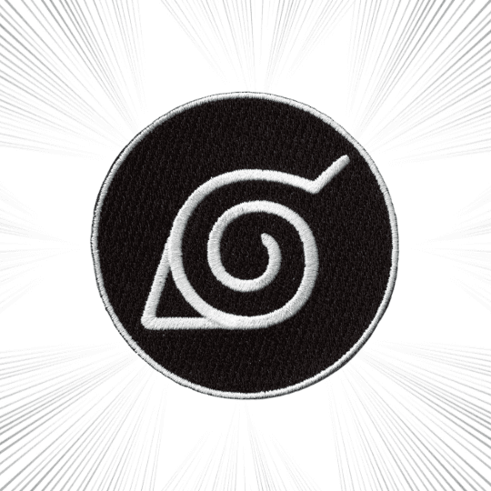 anime embroidered patch