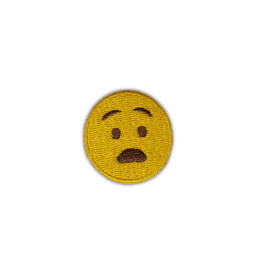 Embroidered Emoji patches