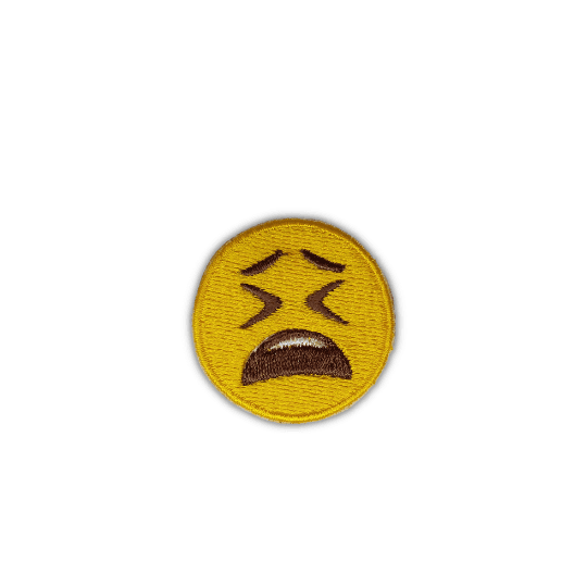 Embroidered Emoji Patches