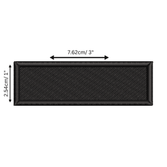 name embroidered patch