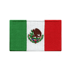 embroidered flags