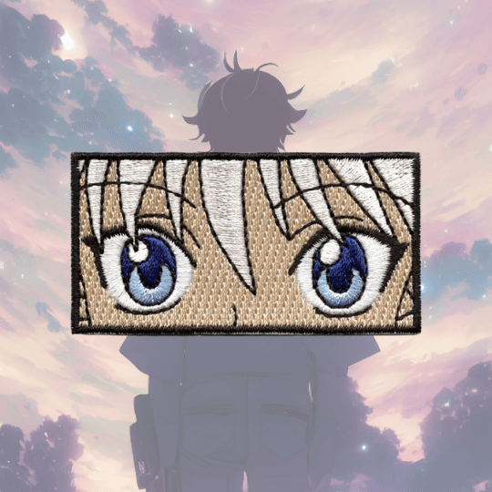 Anime embroidered patch