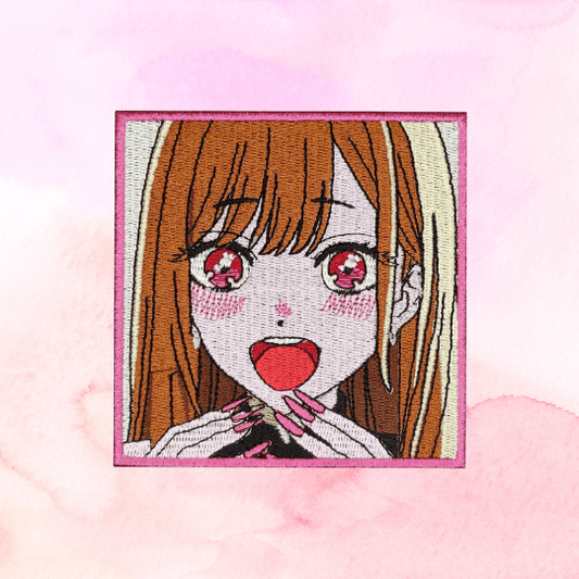 Anime embroidered patches