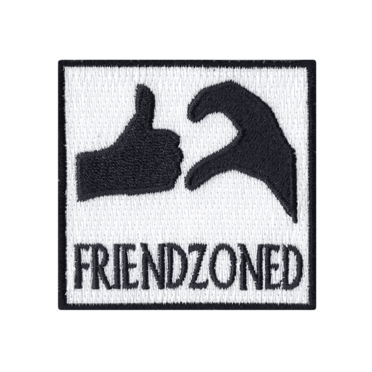 friendzone embroidered patch