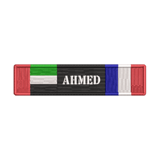 embroidered name patches