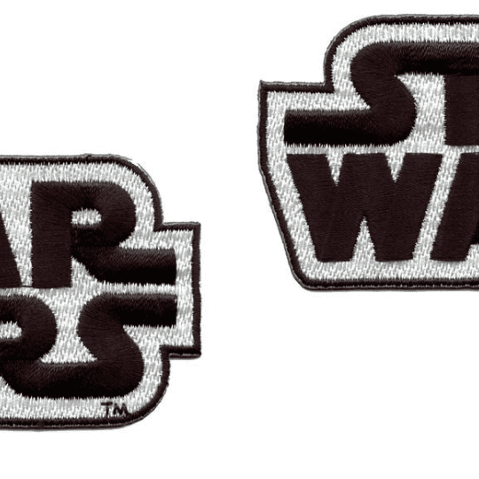 star wars logo patch