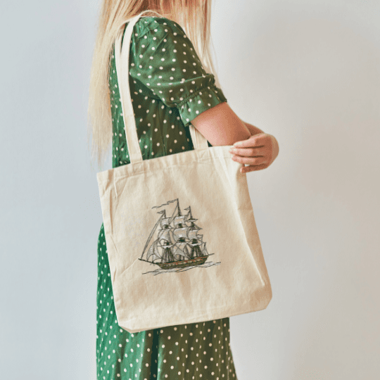 tote bag embroidered
