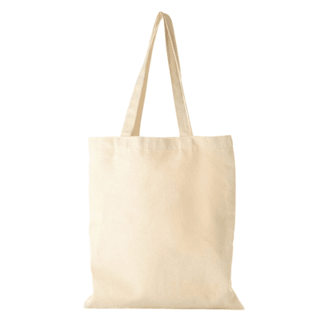 Embroidered Name cotton Tote Bags