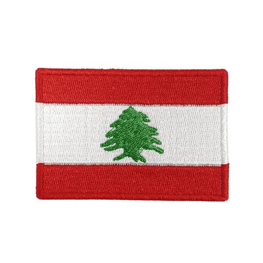 Embroidered flags