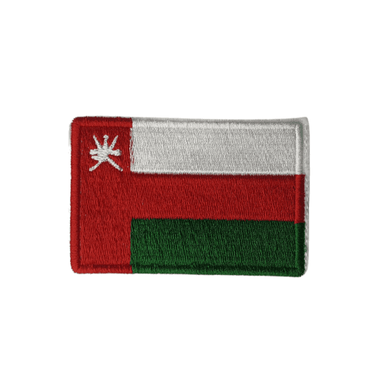 Embroidered flags